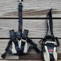 2 Extra Small Dog Harnesses & Doggy Travel Carrier ( Small Dog )
