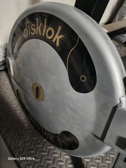 Disklok Security Device - Steering Wheel Lock - Full Cover - Silver - Thatcham Approved