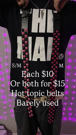 Hot topic belts