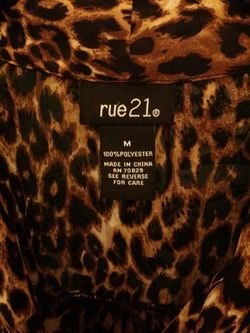 Leopard print top Rue 21 M