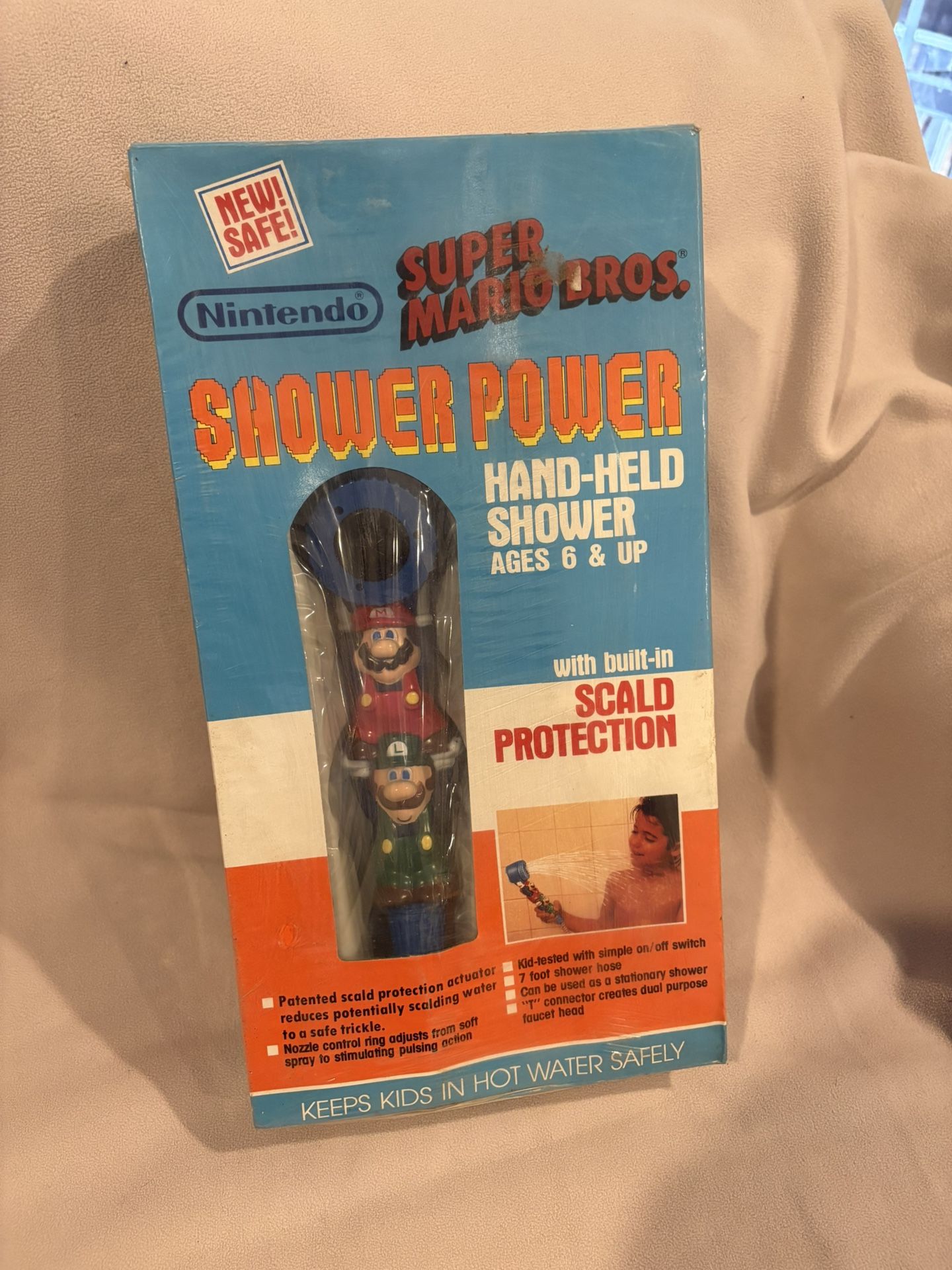 Nintendo Super Mario Shower Power NEW