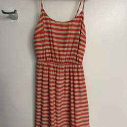 Old navy Orange Striped Sundress