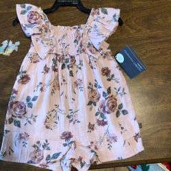 Girls romper new size 12 months