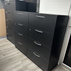 OFFICE/HOME FILE CABINET 4 DRAWERS LATERAL FILE 