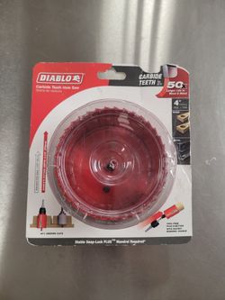 Diablo 4" Carbide Teeth Hole Saw