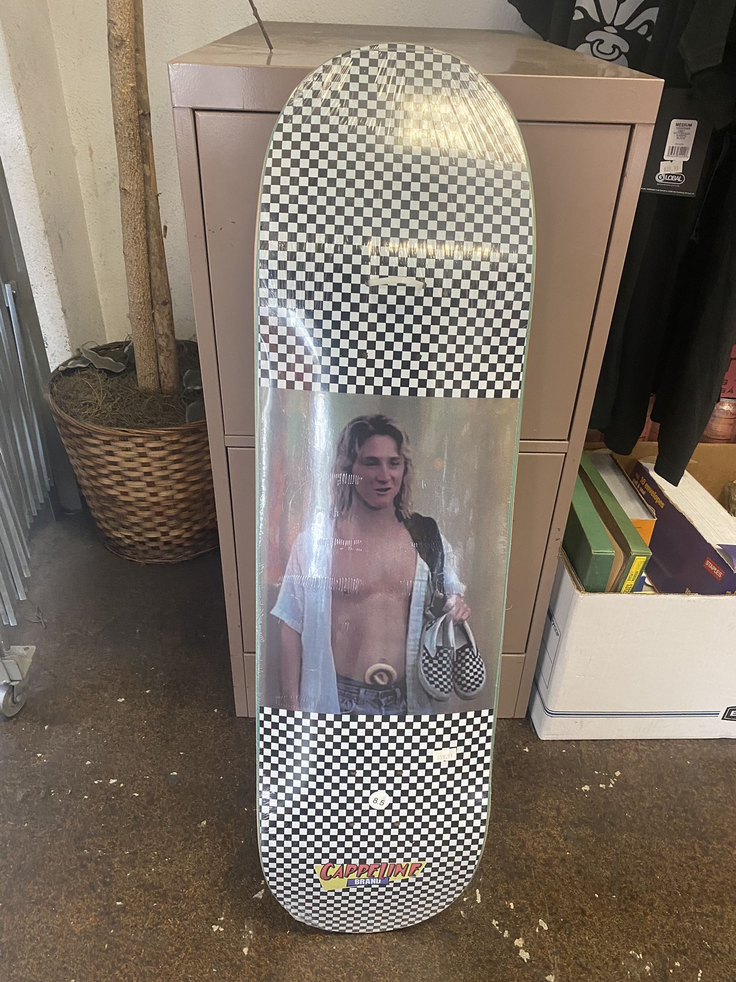 Cappeline Jeff Spicoli 8.5” Skateboard Deck Fast times At Ridgemont High