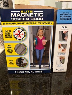 2-Magnetic Screen Doors