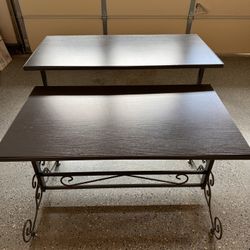 Gray Stackable Tables