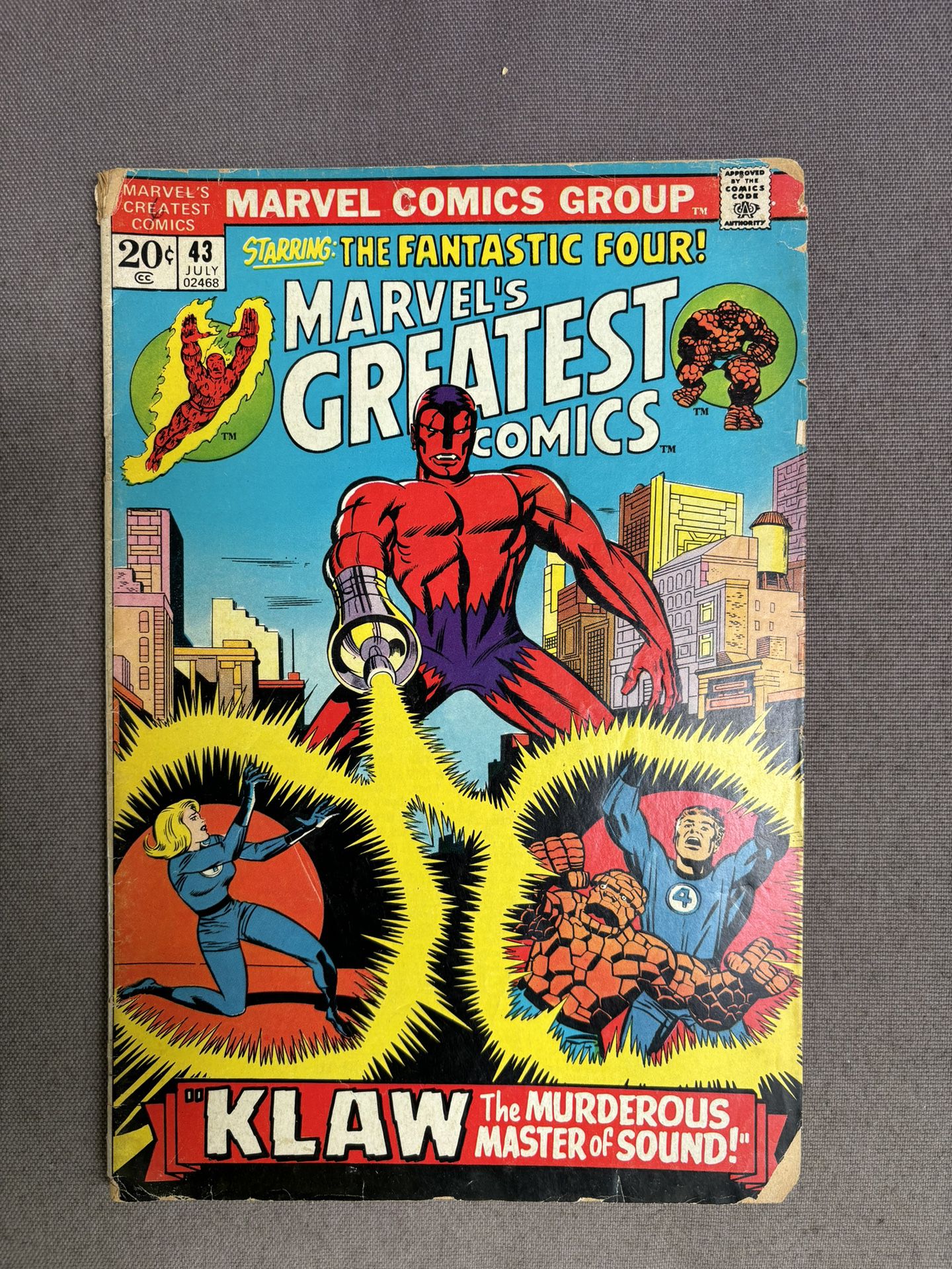 Marvel’s Greatest Comics Comic Book #43