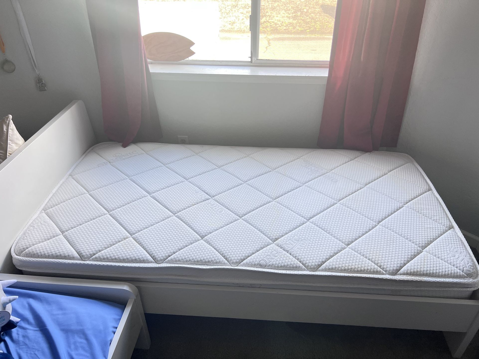 White Twin Bed frame
