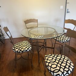 Kitchen Table And Matching Chairs