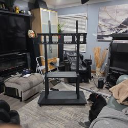 Rolling TV Stand