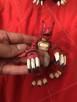 Growlmon digimon action figure