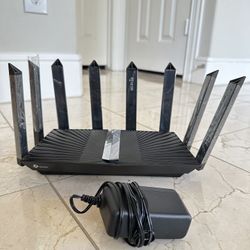 TP-Link Archer AXE7800 Tri-Band Wi-Fi 6E Multi-Gig Router, 2.5 Gbps Port