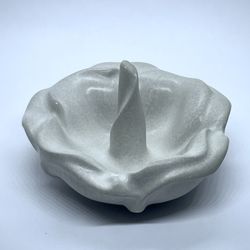 Ring Flower Display-Jewelry Dish Bride Gift Ring Holder-Jewelry Tray Ceramic-Flower Jewelry Organiser