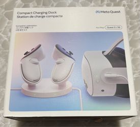 Meta Quest Compact  charging  dock, brand new never been opened bought for daughter, but didn’t know she had just purchased one