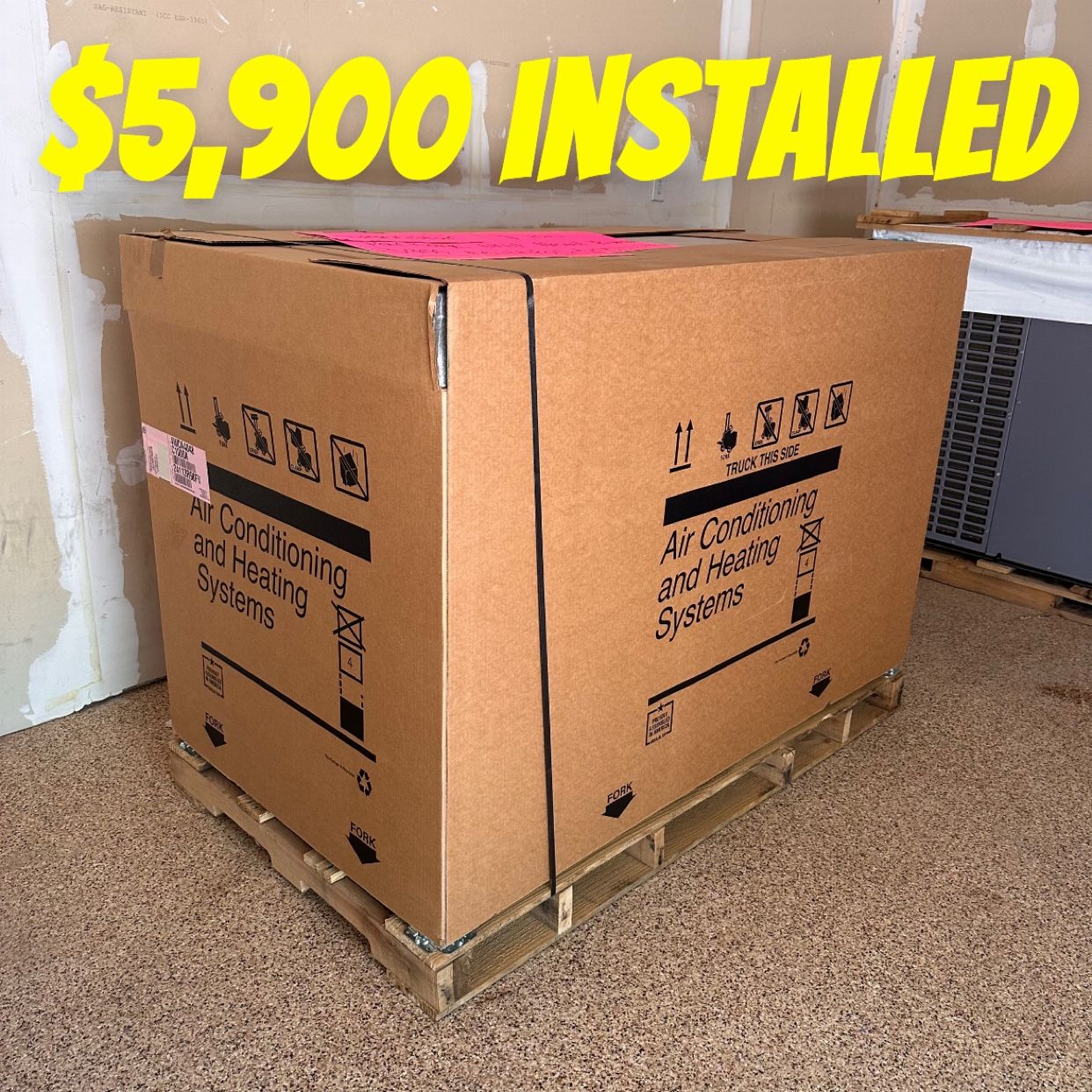 Brand New 4 Ton Package Heat Pump for Sale in Phoenix, AZ - OfferUp