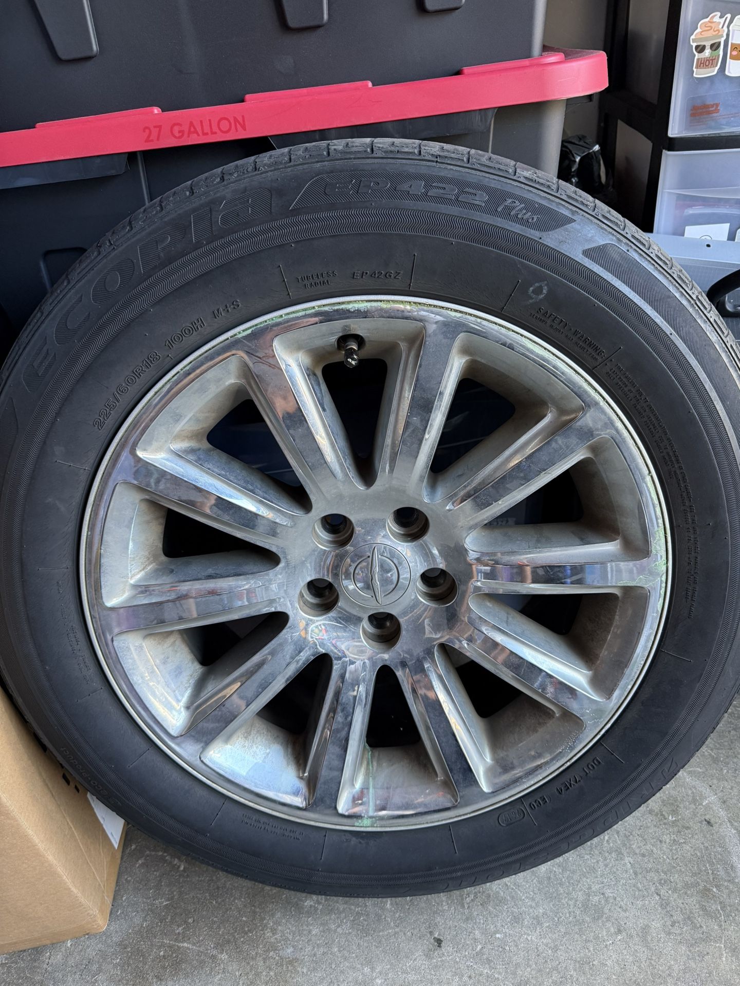 Set Of 4 With Rims Chrysler 300