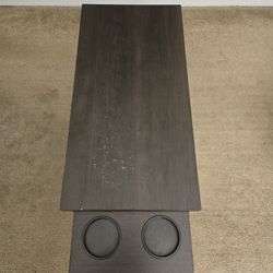 End Table Wood With Drawer 