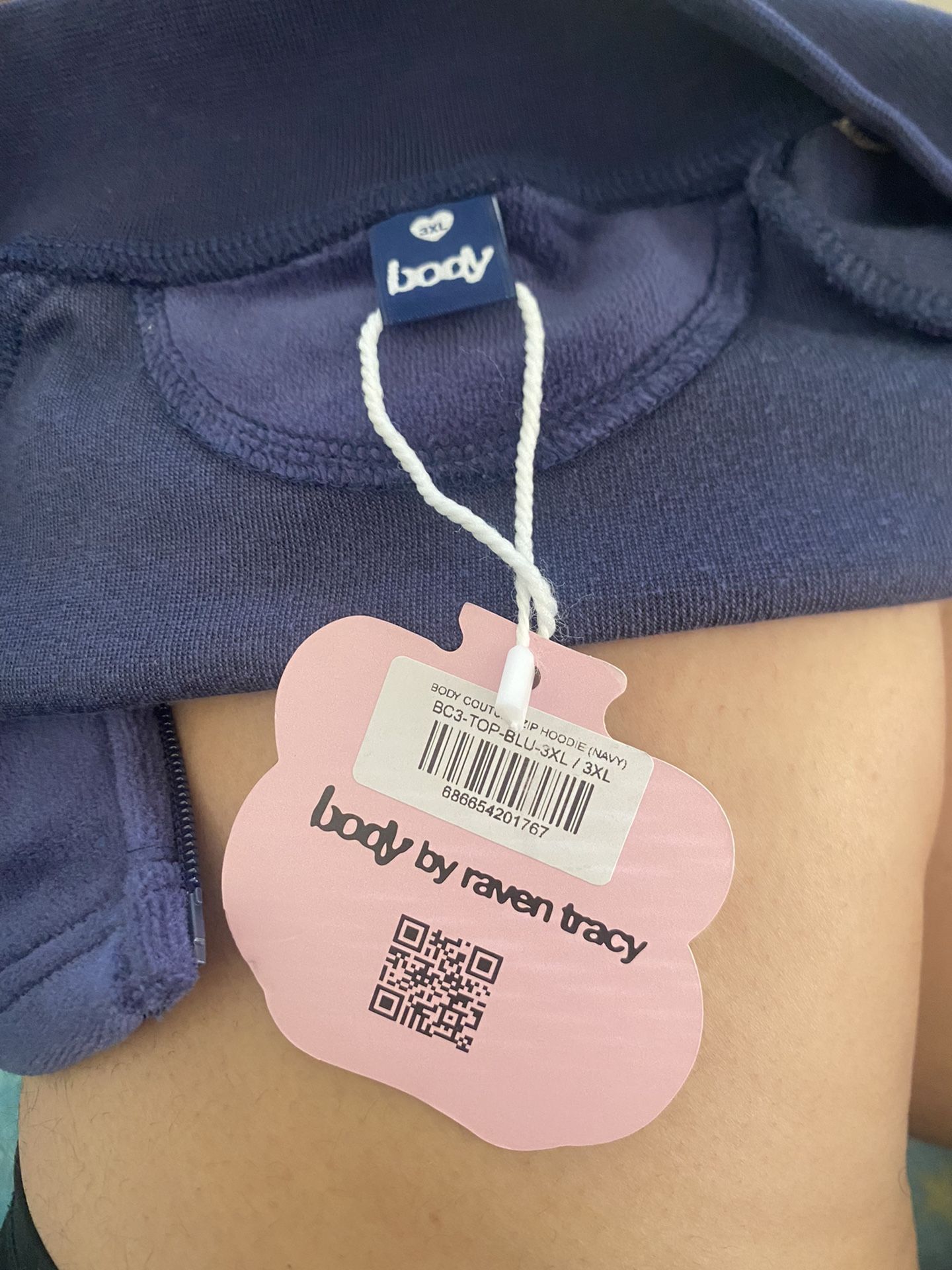 Body By Raven Blue Track Suit