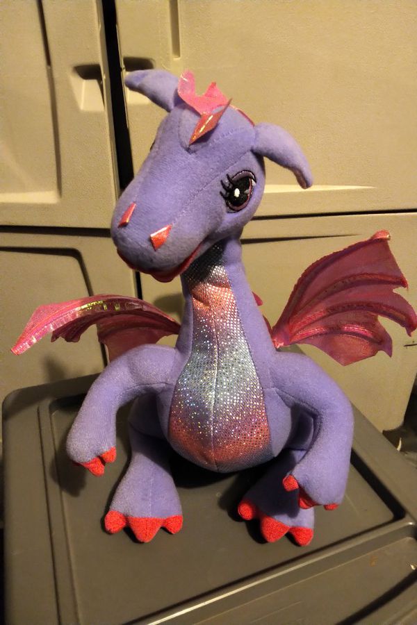 Plush Dragon with moving wings and animated sounds for Sale in ...