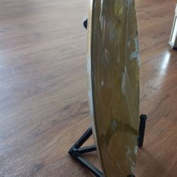 Decorative Plate Gold And Silver