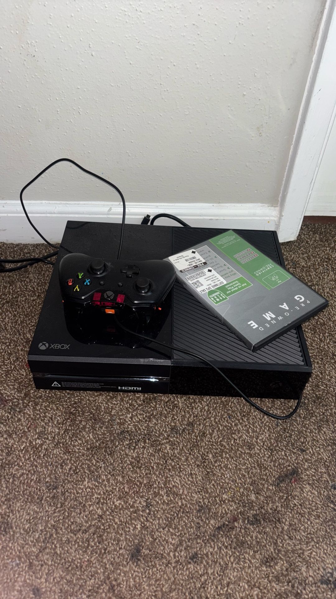 Xbox One With Controller