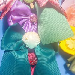 Moños Decorados Para Niña 