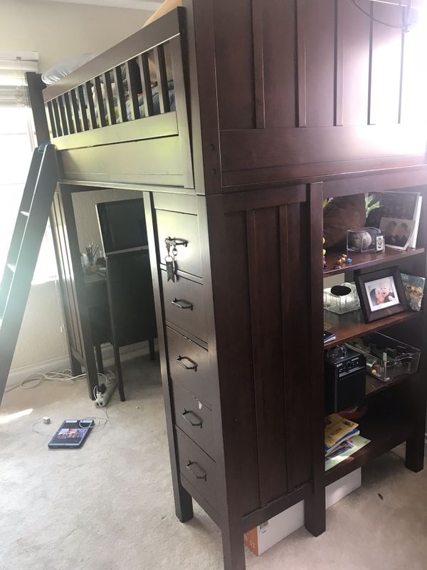 Pottery Barn Twin Loft Bed for Sale in Poway, CA - OfferUp