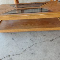 Coffee Table And One End Table 