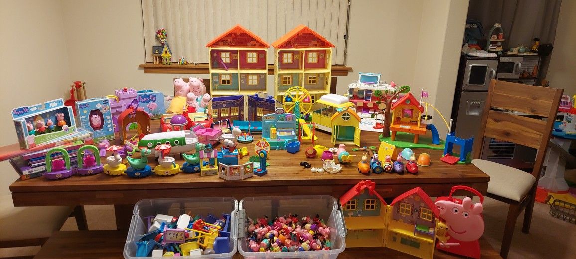 Peppa Pig Toy Lot