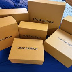 7 Louis Vuitton Boxes (empty in Good Condition)