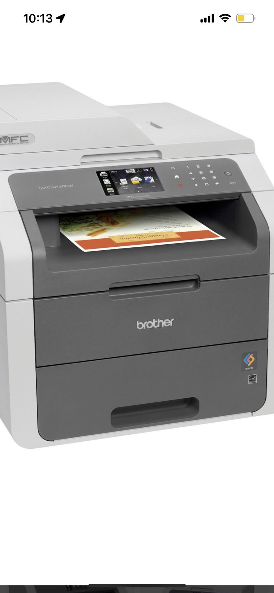 Printer  Brother MFC 9130 /Call (contact info removed)