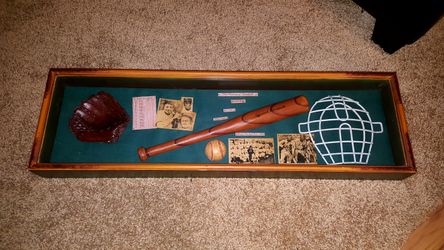 THE HISTORY OF BASEBALL GLASS FRAME