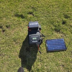 Cutting edge power with solar panel