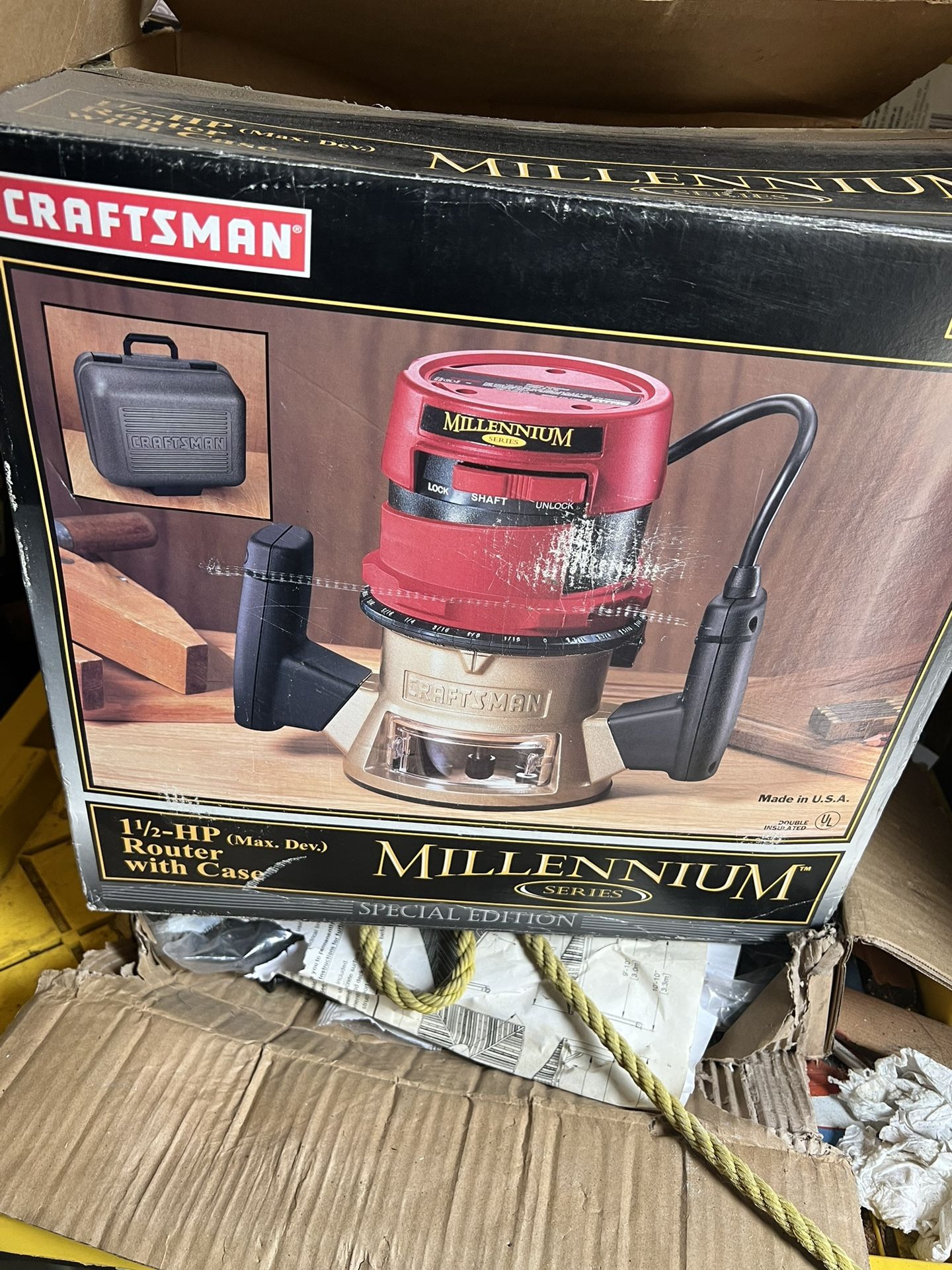 Craftsman Router With Case