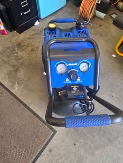 Kobalt QUIET TECH 10-Gallon Portable Electric 175 PSI Horizontal Air Compressor