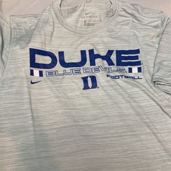 Nike  Dri-fit T-shirt College Team  Duke Blue devil Light Grey