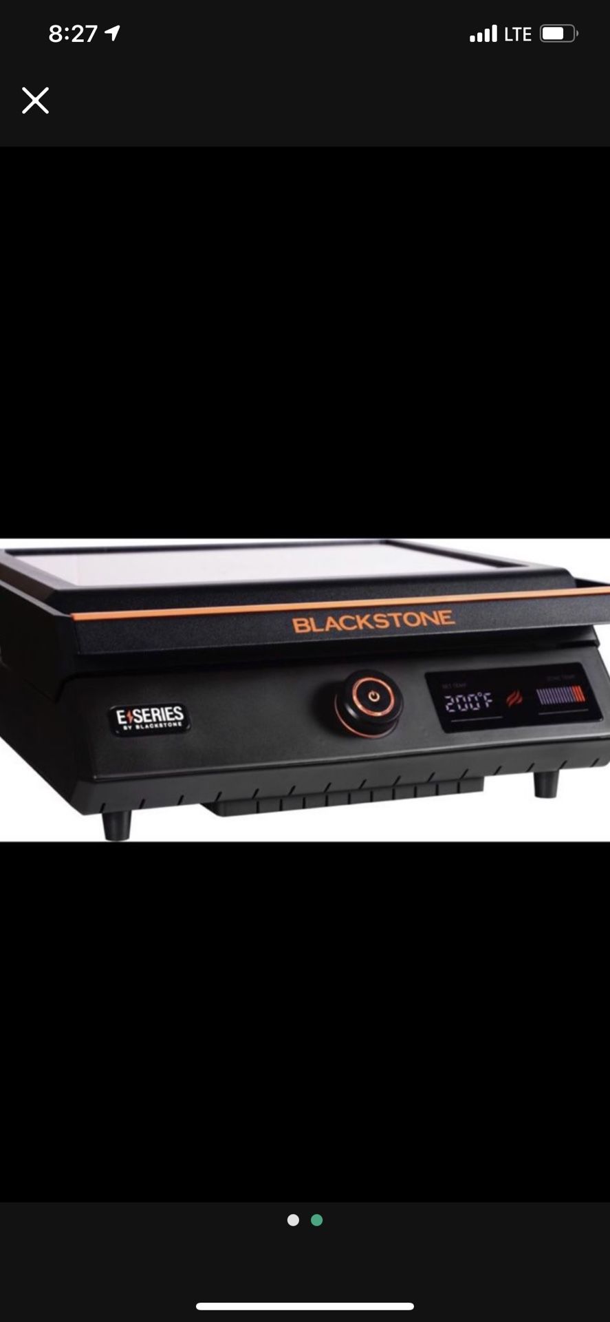 Blackstone E-Series 17 Electric Tabletop Griddle with Hood NEW for Sale in  Riverside, CA - OfferUp