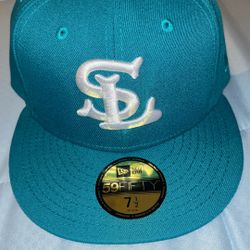 St Louis Throwback. Aqua .New, Size 7 1/2 , $40 OBO 