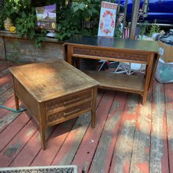 Antique Buffet Table Antique End Table