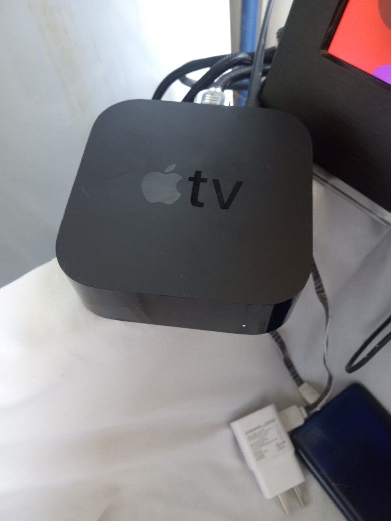 Apple TV Box And Remote