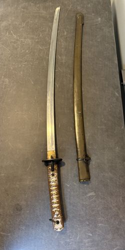 WWII Japanese Type 95 NCO shin‑guntō