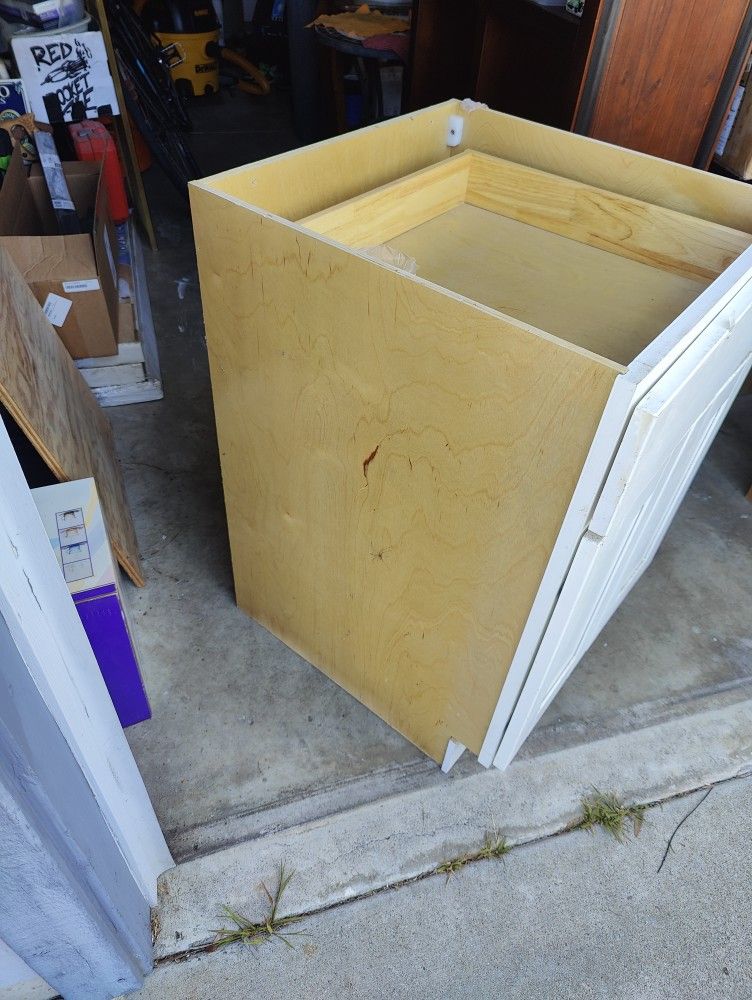 Leftover Cabinet From Remodel