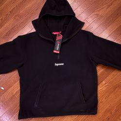 Supreme polartec face mask half zip