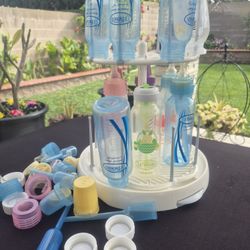 Baby Bottle Drying Racks, Includes Bottlles