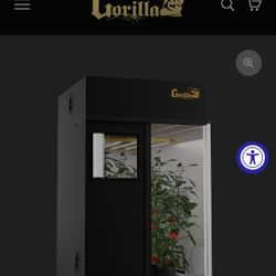 Complete Setup Gorilla GROW TENT w/ AC INFINITI 500W LED