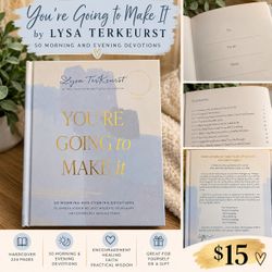 You’re Going to Make It by Lysa TerKeurst – Hardcover Devotional