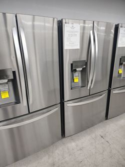 (20% off refrigerators ends 6/21/26) $1358 LG 28 Cu Ft ENERGY STAR 3 door french door refrigerator