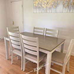 Brand New 7 Piece Dining Set Only $39 Down Payment with Financing 💥 No Needed Credit Check